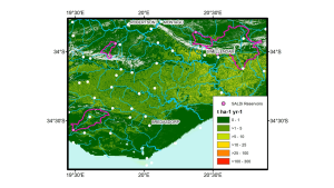 RUSLE-based modelling of soil erosion by water for the Overberg area